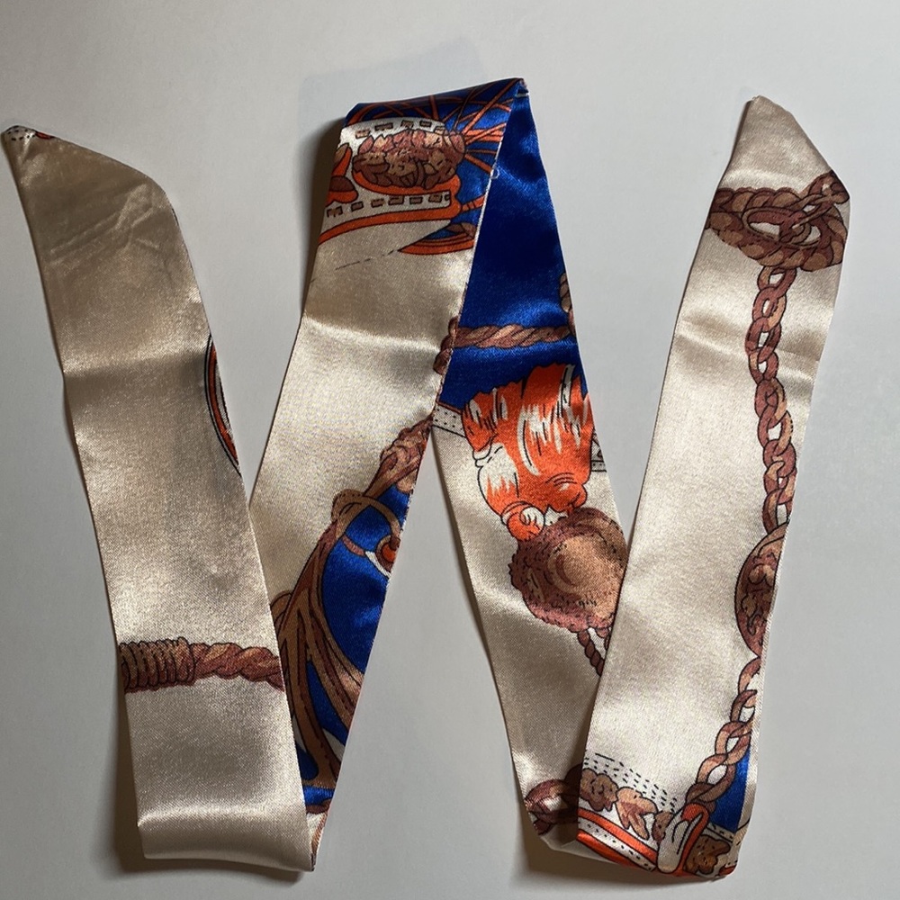 Two Thin Scarves / Hair Bands / Scarves
- #403
